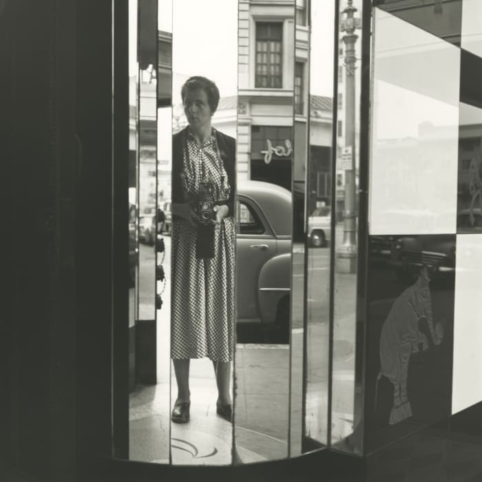 Vivian Maier, Self-portrait, San Diego, California, September 25, 1955, SOLD