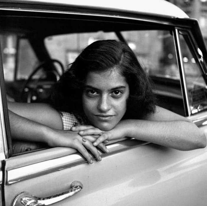 Vivian Maier, Girl in Car
