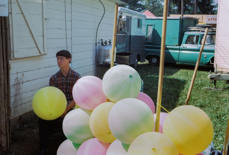 Vivian Maier, Untitled (ballons), 1966