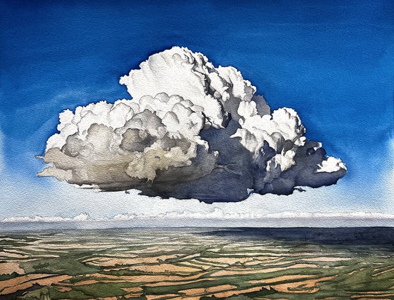 George Mauersberger, Hovering Cloud , 2025