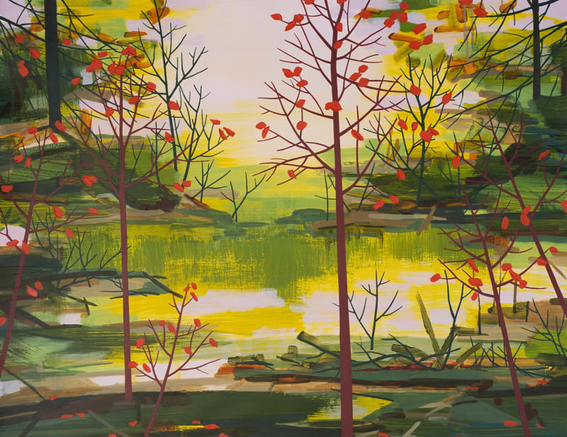 Susan Danko, Wetland #89, 2024