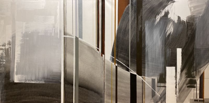 Ashley Sullivan, And the Doorman Says You Need to Get a Wristband (diptych), 2021