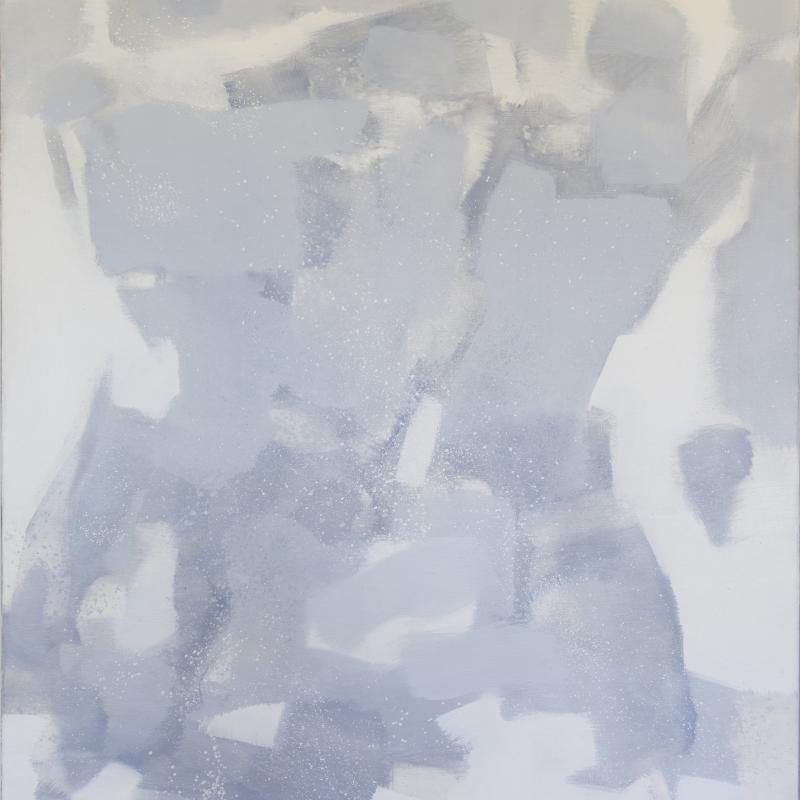 Carl Holty, Gray, White, 1971