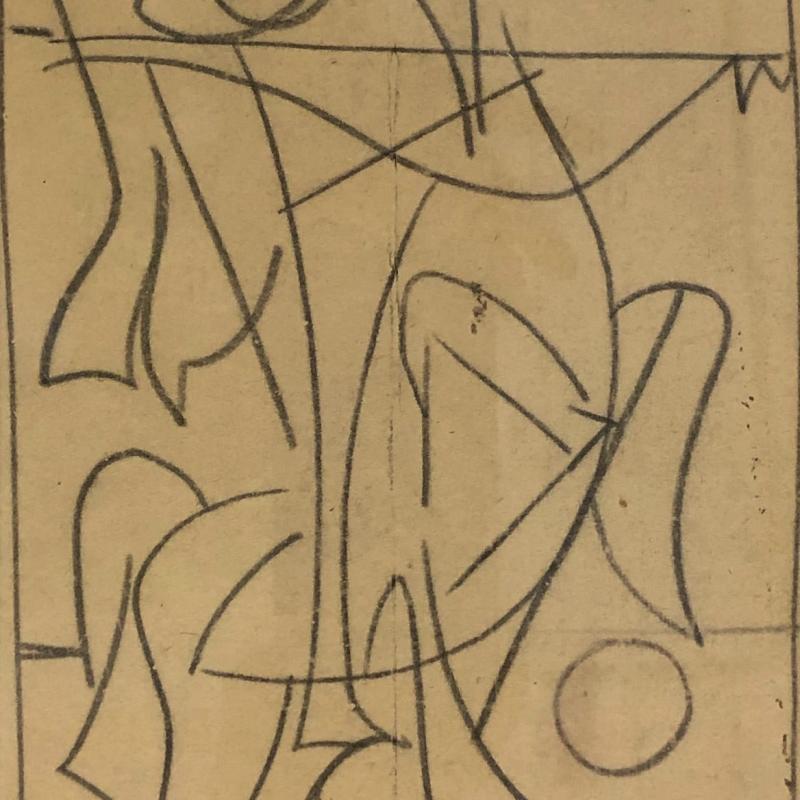 Carl Holty, Horse V, 1940