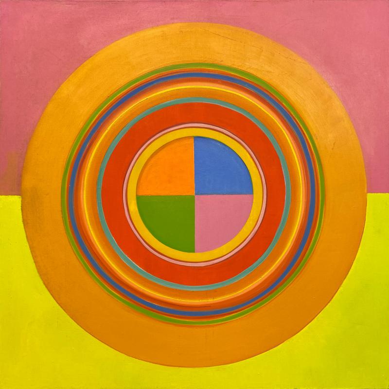 John Grillo, Geometric 1; Rhythm of Time Series, 1967