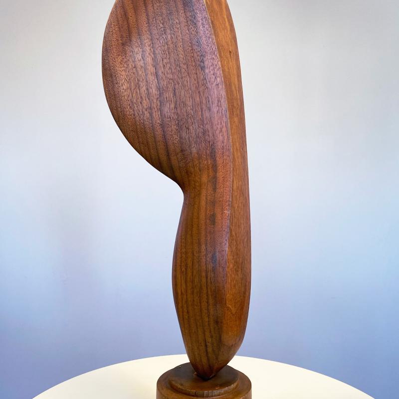 Joseph Goethe, Abstract Head with Carved Pedestal, circa 1955