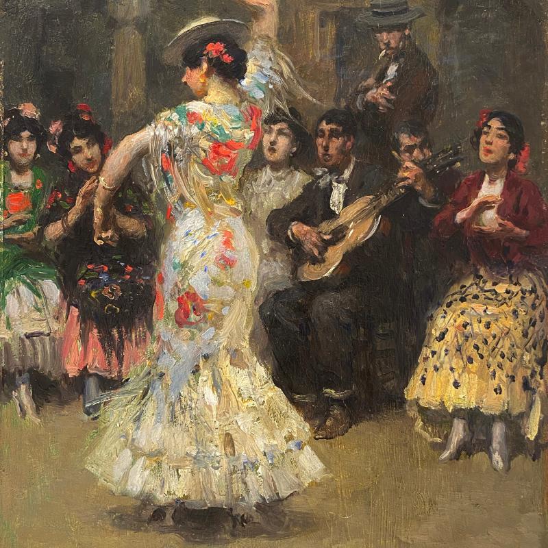 Francis Luis Mora, Flamenco Dancer, Sevilla, 1909