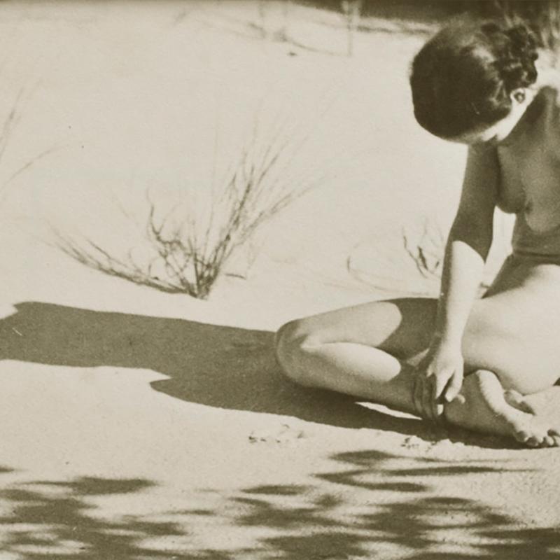 Eleanor Parke Custis, Nude in Sand