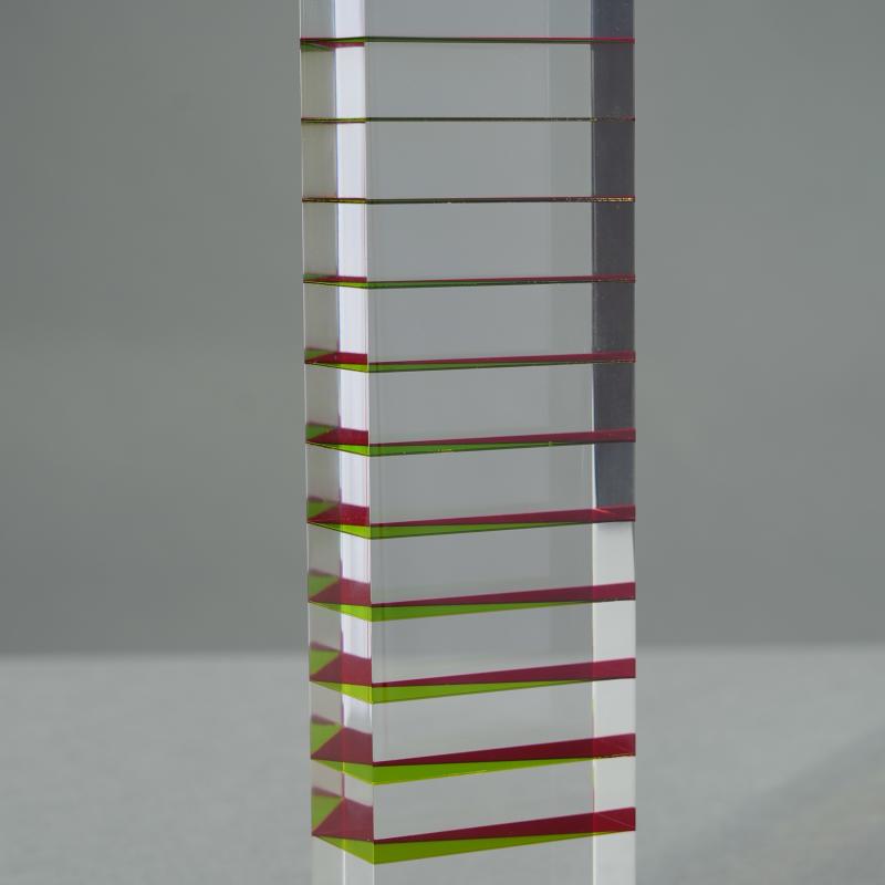 Vasa Velizar Mihich, Column, Red and Yellow, 2009