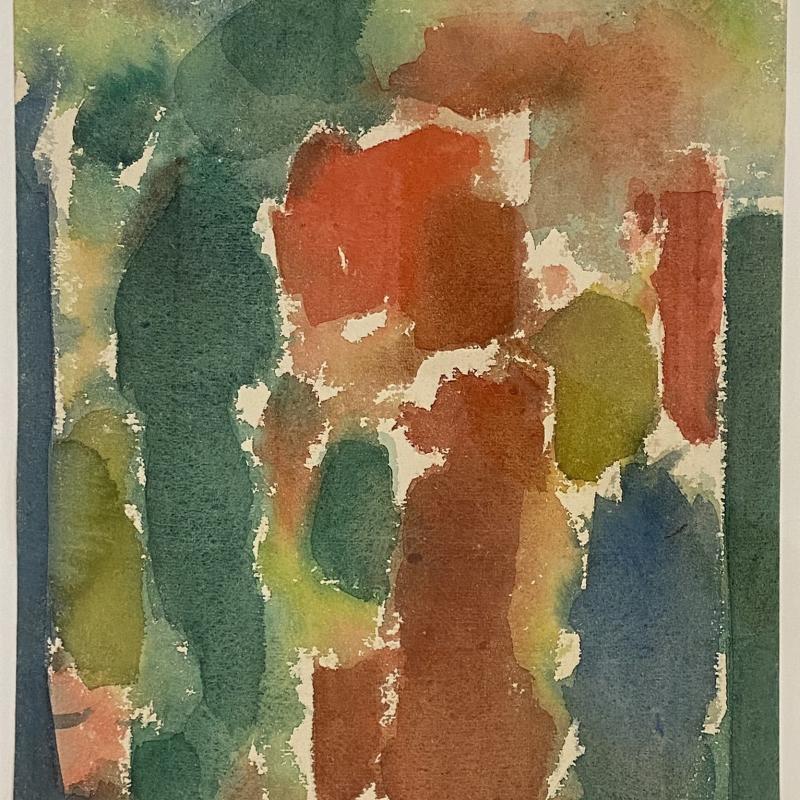 Carl Holty, Color Staining #400, c. 1957