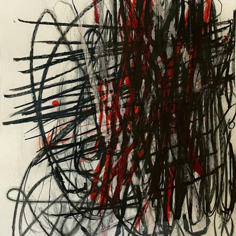 Mary Mcdonnell, Untitled (Red/Black2), 2012