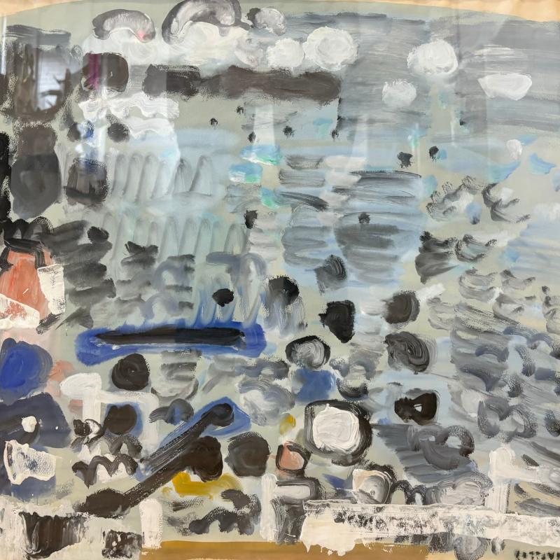 André Cottavoz, Seaside, 1953