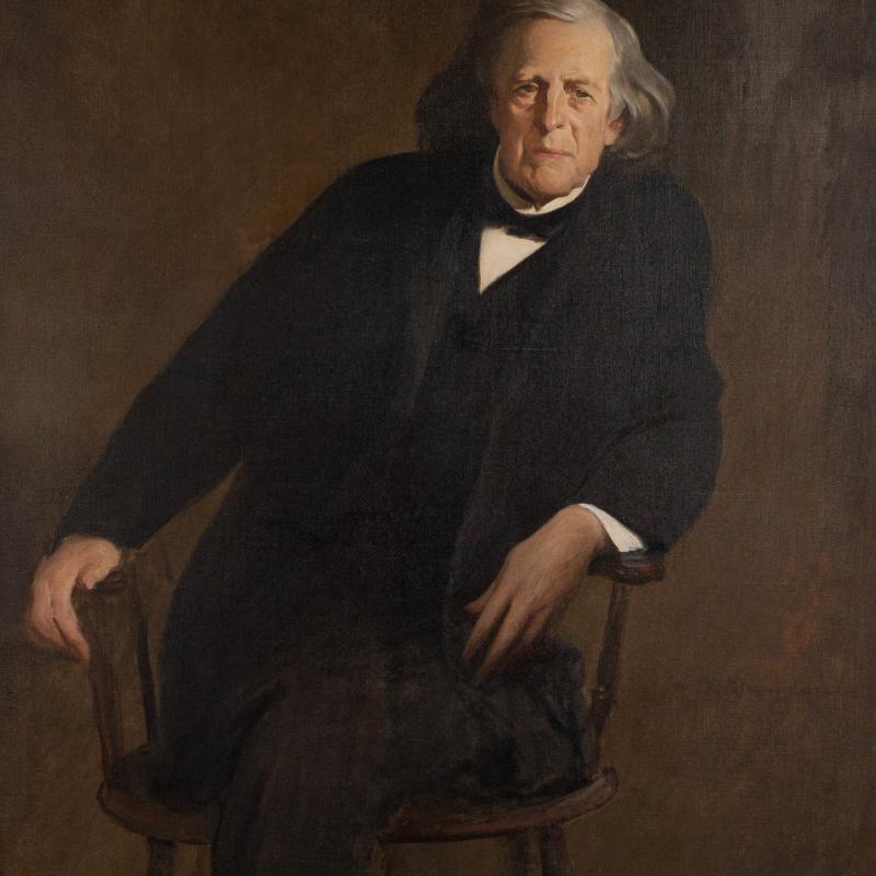 John White Alexander, Portrait of Mercer Beasley