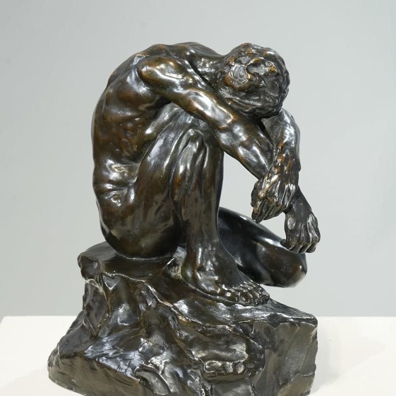 Alfredo Pina, Man Kneeling, 1910