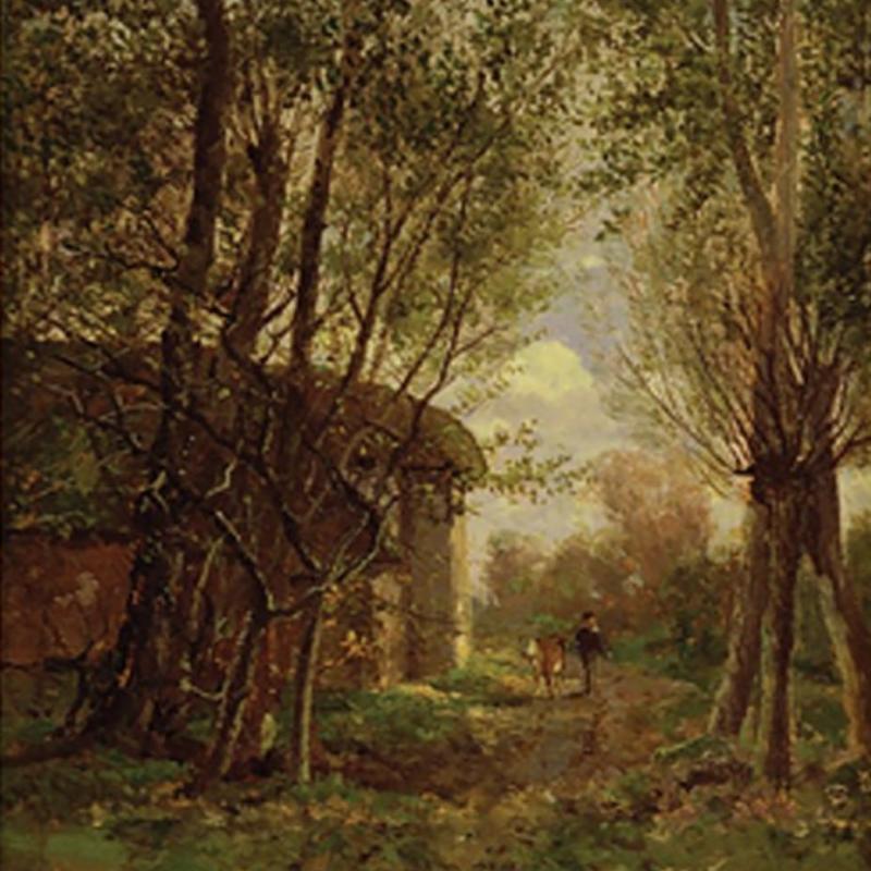 Jules Charles Rozier, Prends La Vache a Paitre, 1872
