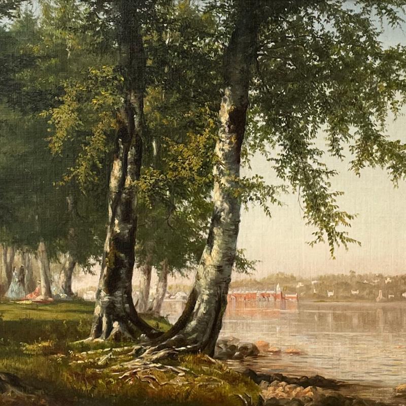 Thomas Worthington Whittredge, Picnic on the Hudson, Circa 1860 - 1861