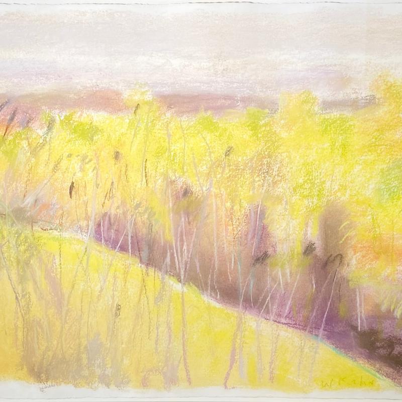 Wolf Kahn, Fall Valley, 2004