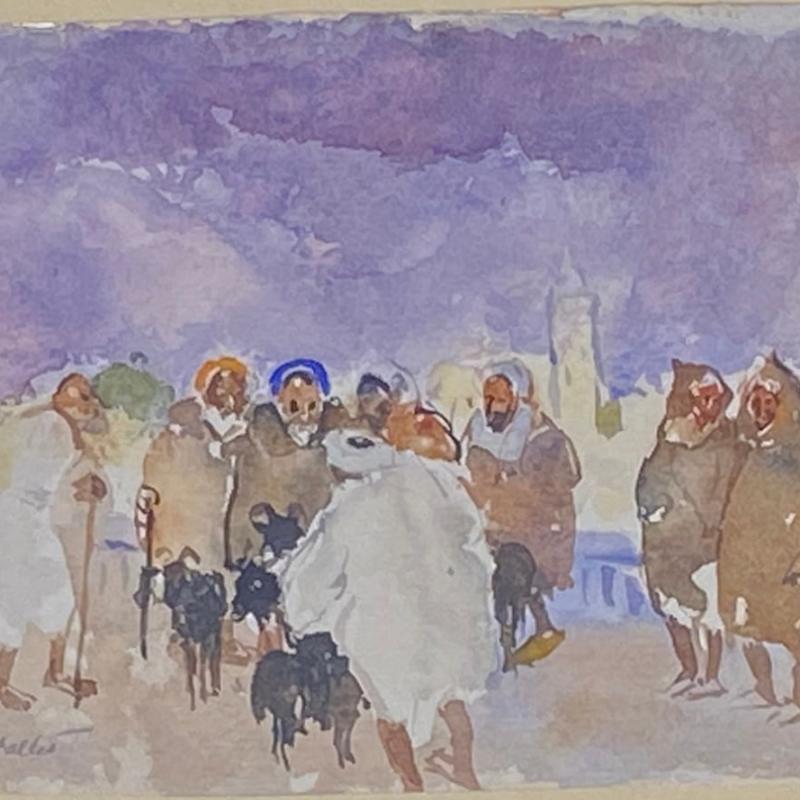 Martha Walter, Goat Herders, North Africa, circa 1930