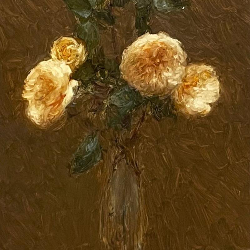 Paul Raymond Seaton, Roses in Glass Vase, 1998