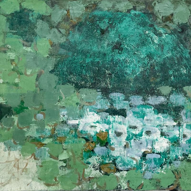 James Hiroshi Suzuki, Monet Composition, 1957