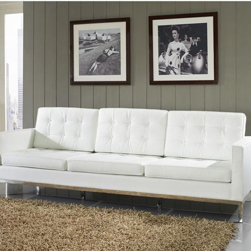 Florence Knoll, White Sofa, 1954 / 2009