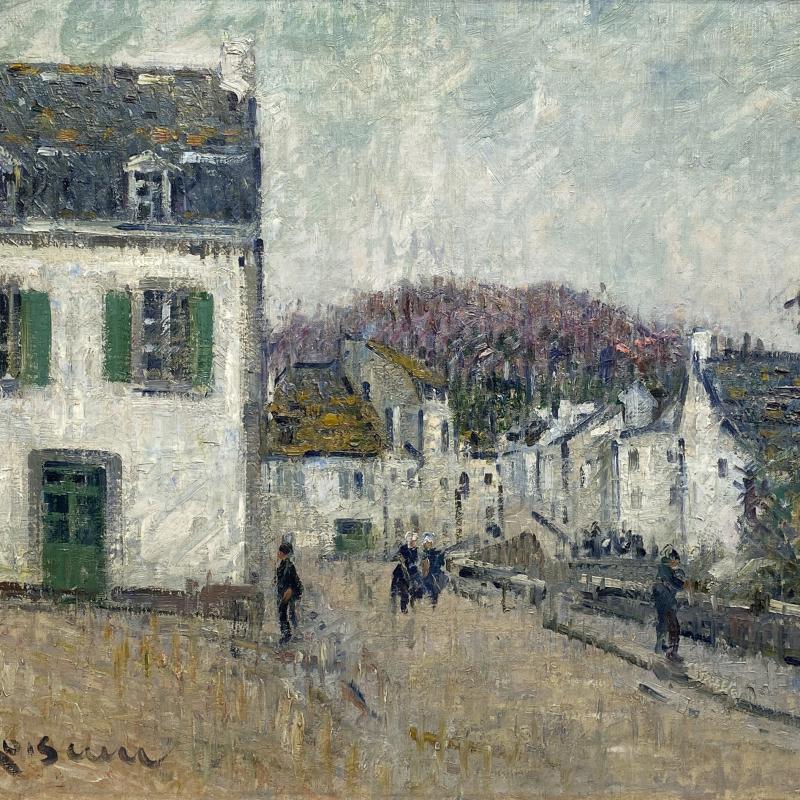 Gustave Loiseau, Rue à Pont-Aven, 1922