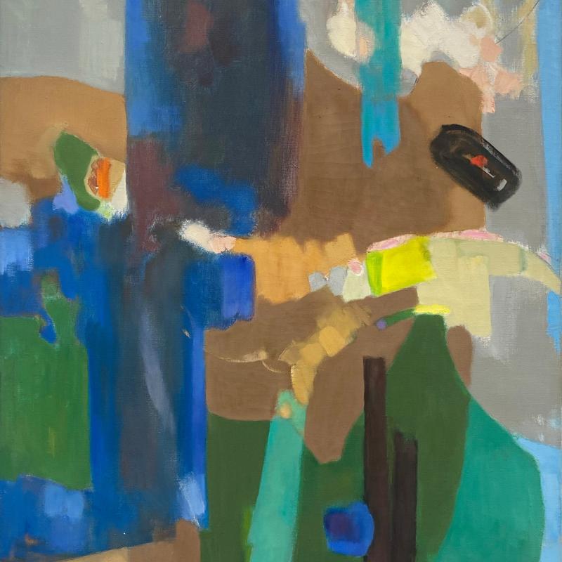 Don Totten, Composition Blue, 1960s