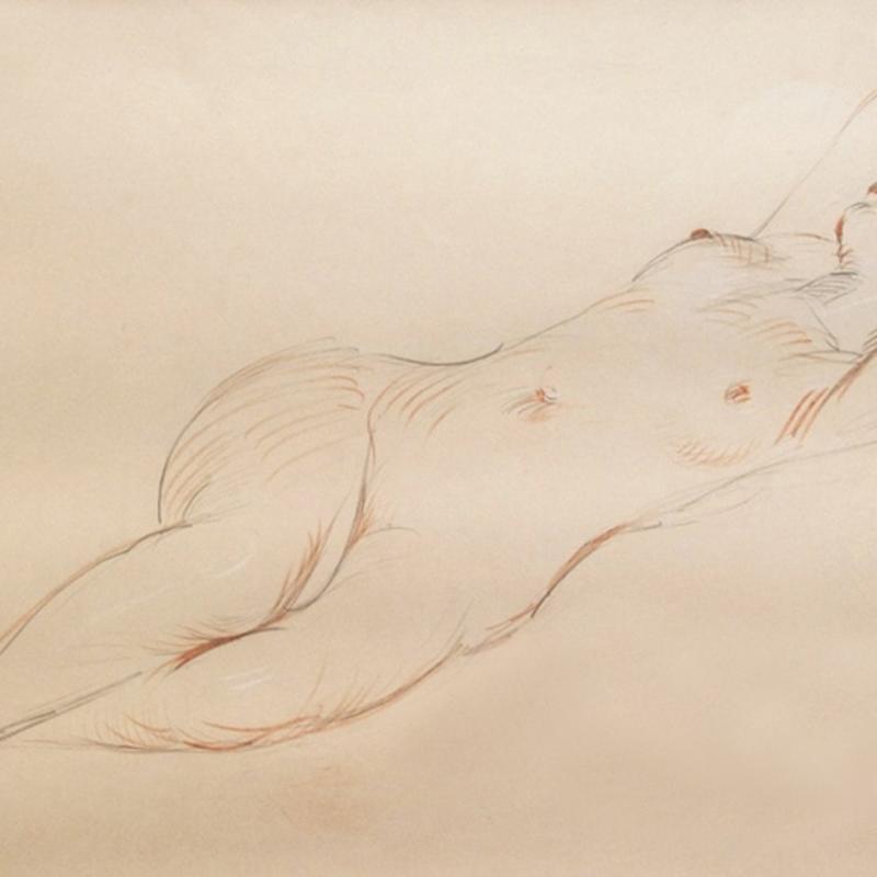 Paul-César Helleu, Nu Endormi