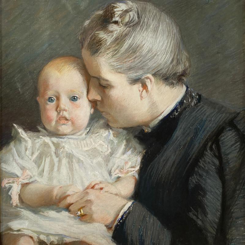 Lydia Field Emmet, The Grandchild, 1895