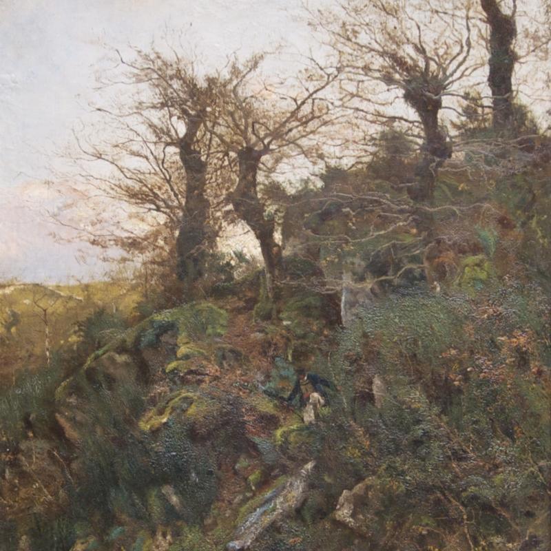 William Lamb Picknell, Hunting, Pont-Aven, 1887