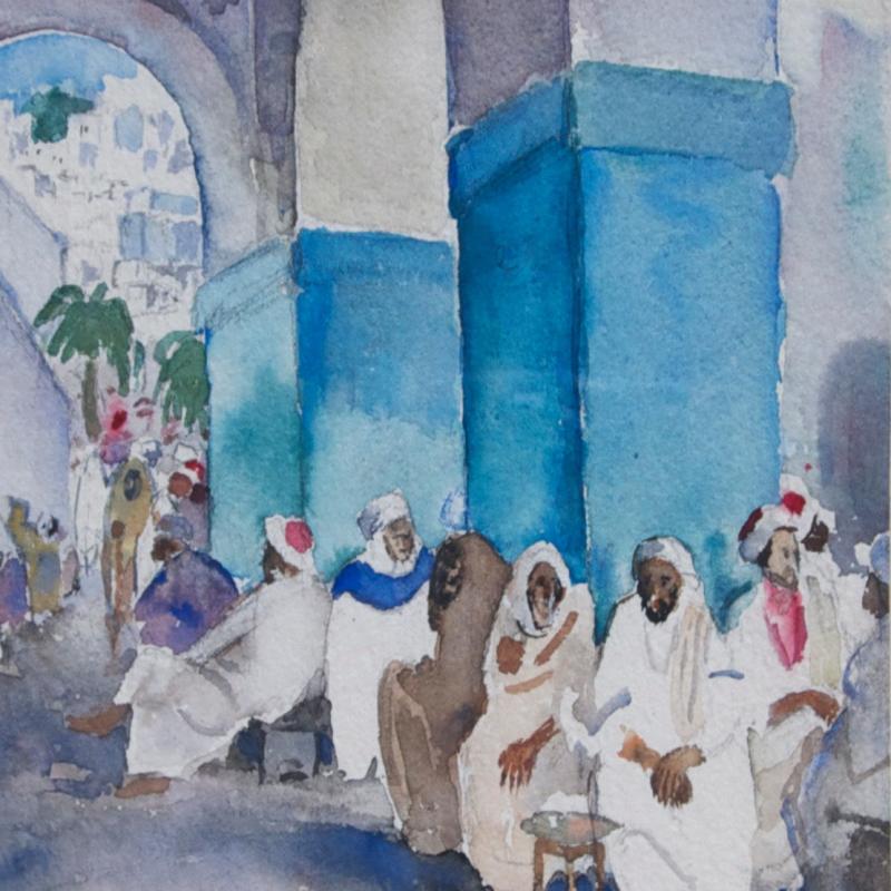 Martha Walter, Gathering Place, North Africa, Circa 1930