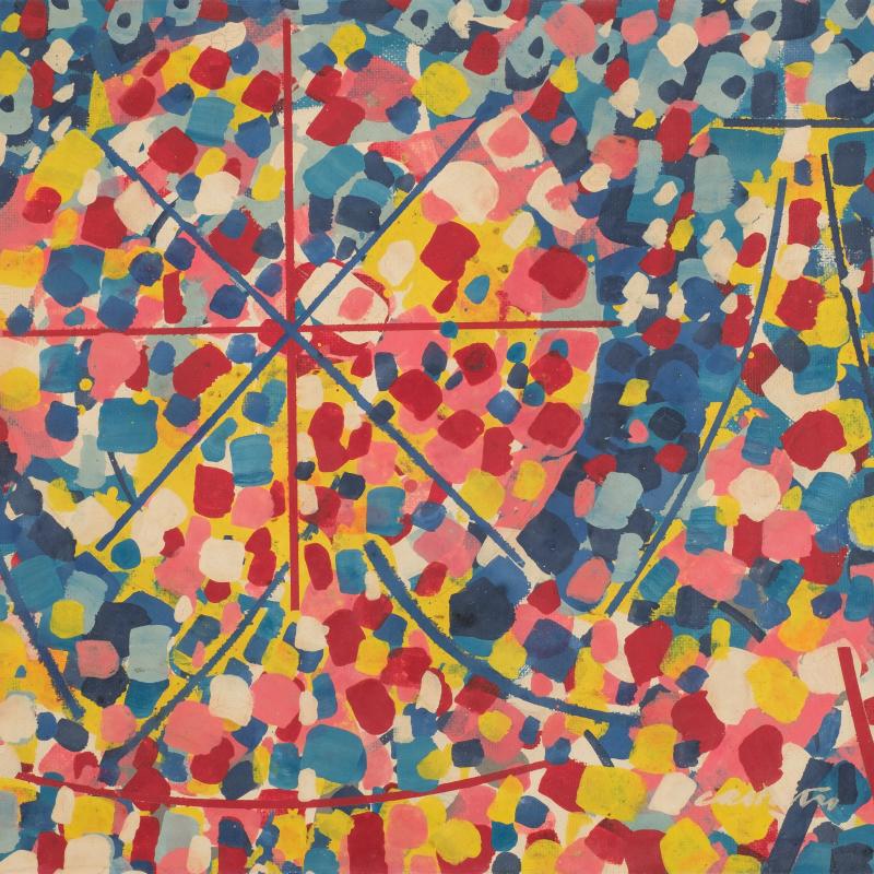 Carl Holty, Mosaic #1002, 1950