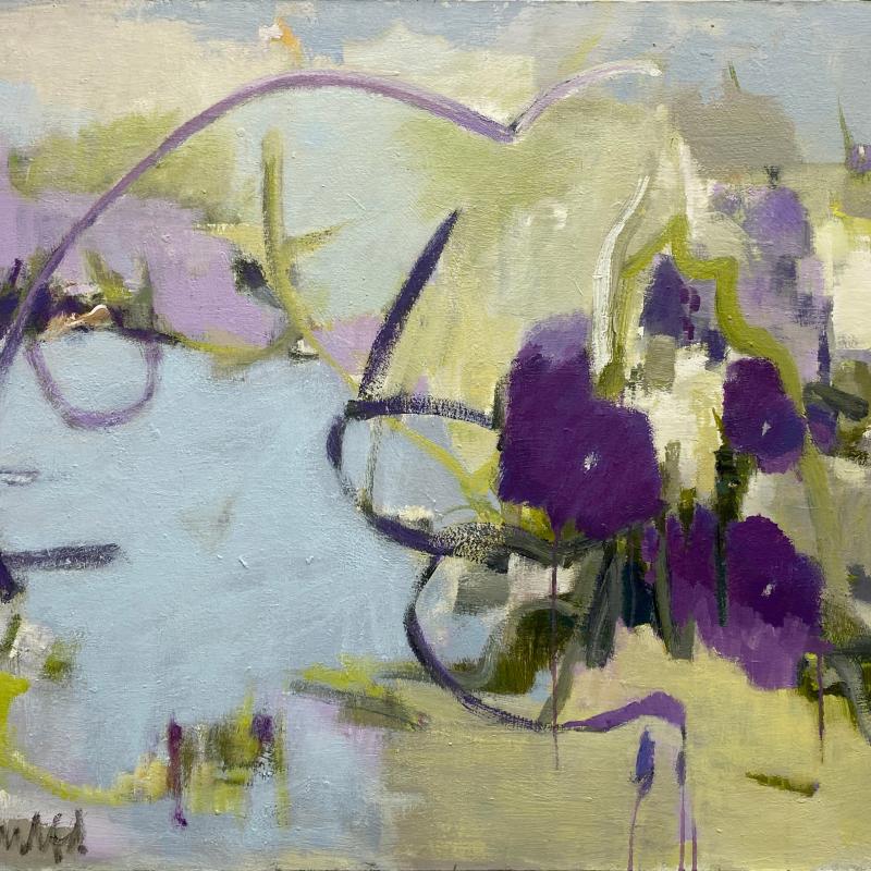 Maureen Chatfield, Violets, circa 2022-25