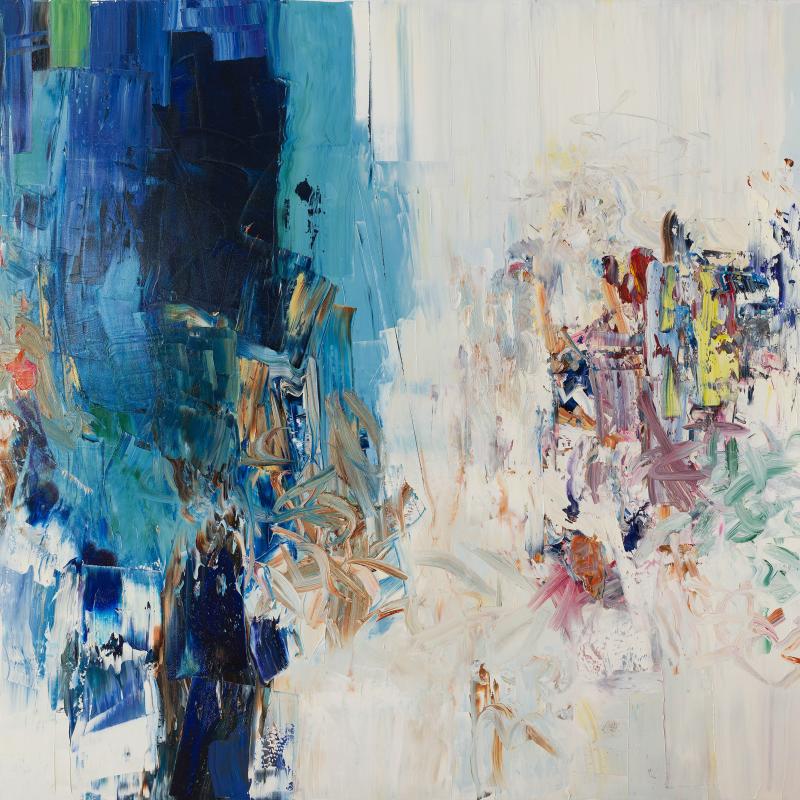 Christine Hayman, Blue Rumble, 2020