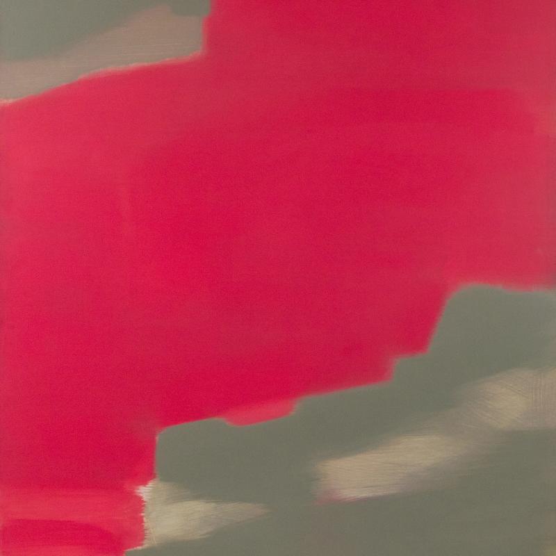 Carl Holty, Big Zen Red-Eyed Goose, 1962
