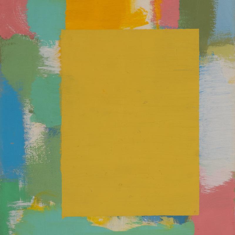 Carl Holty, Color Theory, Yellow Square #6, c. 1955