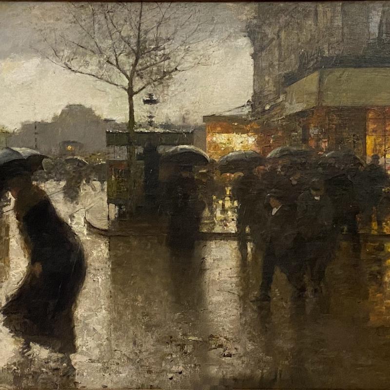 Luigi Loir, Paris in the Rain
