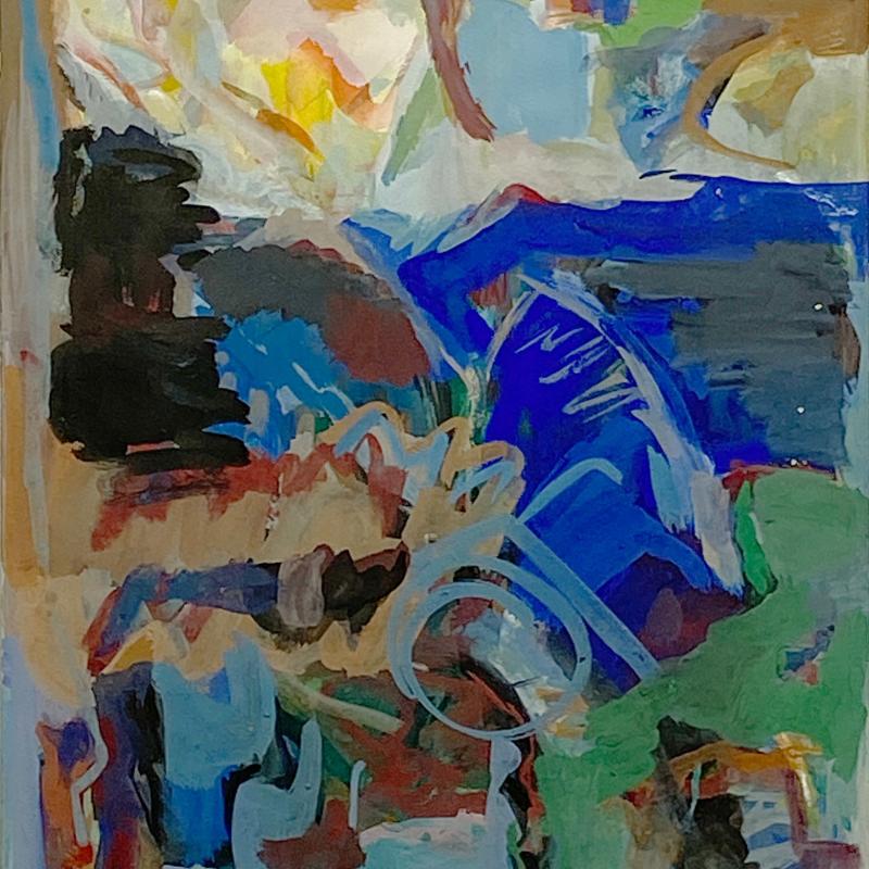 Shirley Jaffe, Lyric Abstraction, 1960, 1961