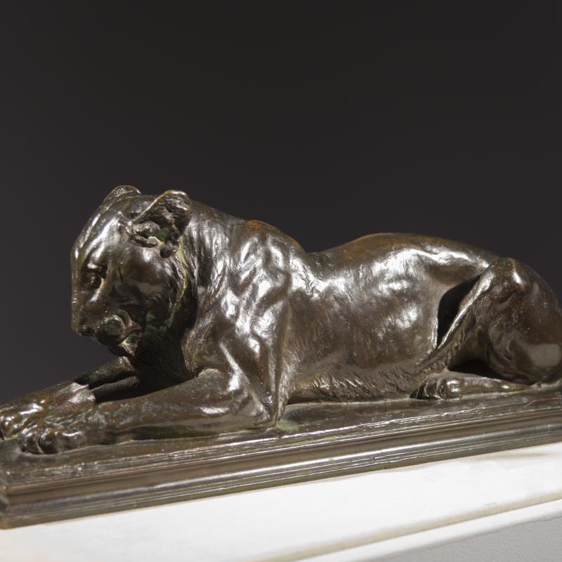 Eli Harvey, Recumbent Lioness, 1904