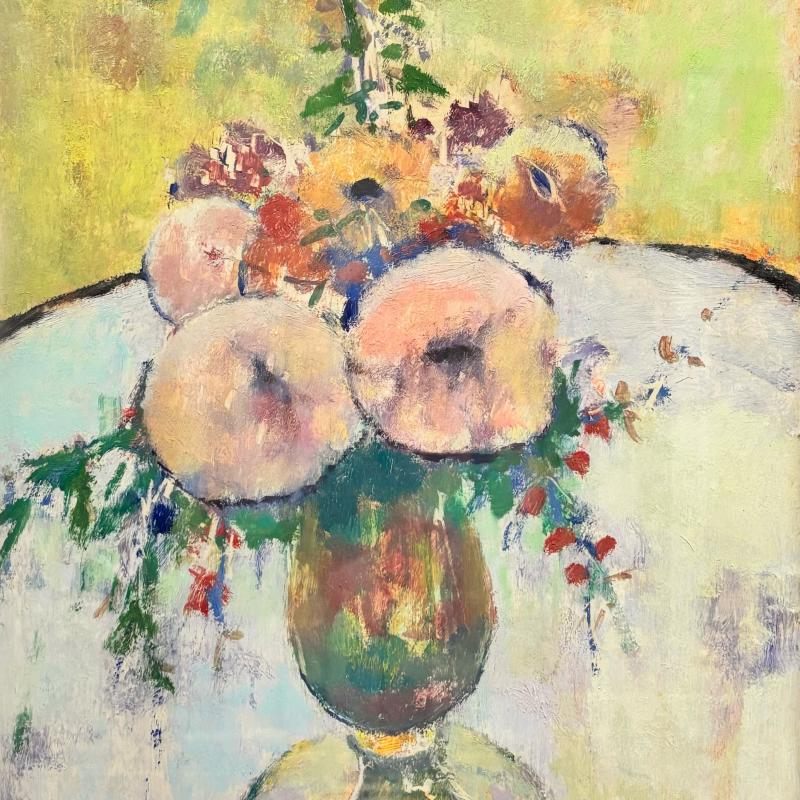 Donald R. Purdy, Flowers: Yellow Background