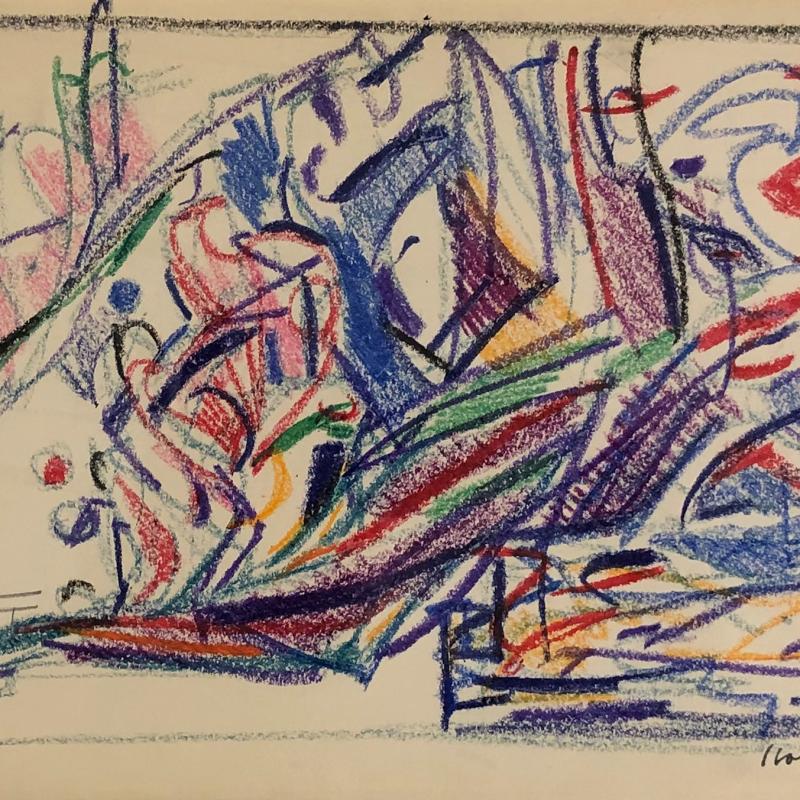 Carl Holty, Color Landscape Sketchbook #5