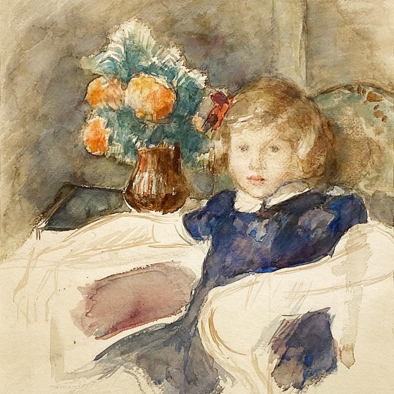 Simka Simkhovitch, Sonya in Blue, circa 1936
