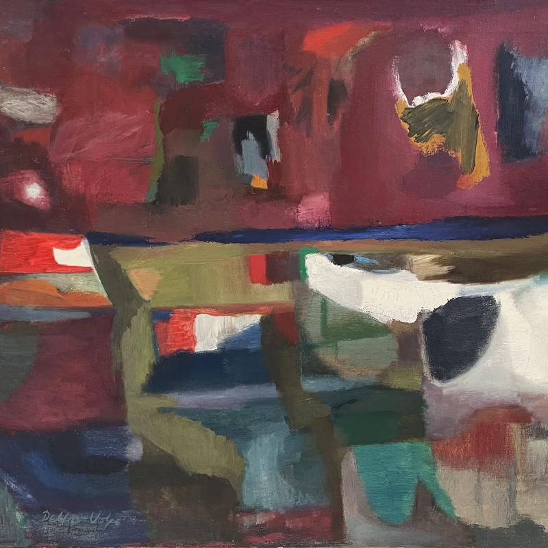 Ralph Della-Volpe, Docks and Clouds, 1954-1955