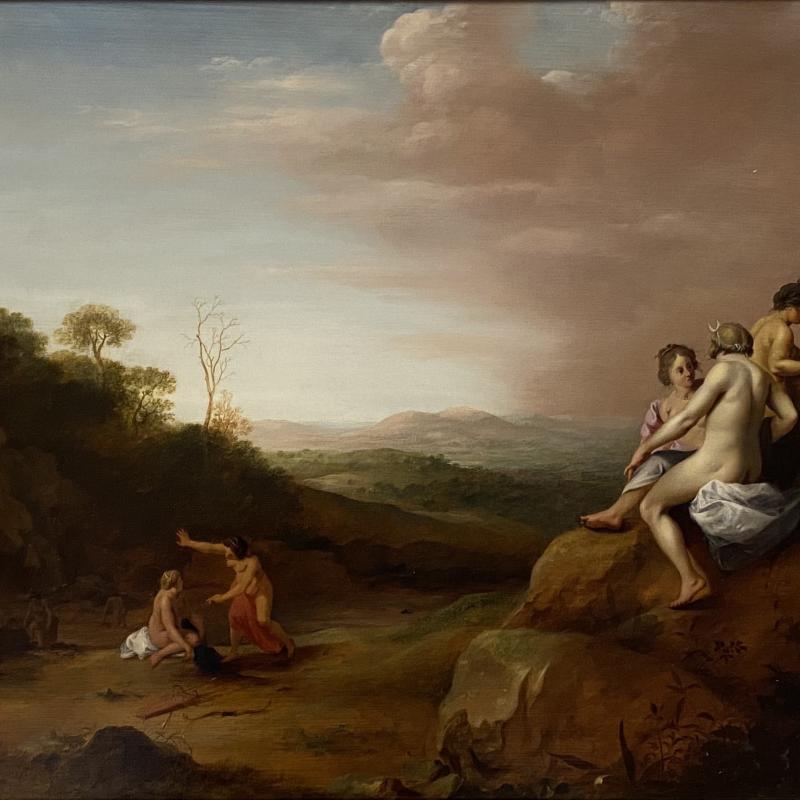 Cornelis Van Polenburch, Diana and her Nymphs with Discovery of Callisto