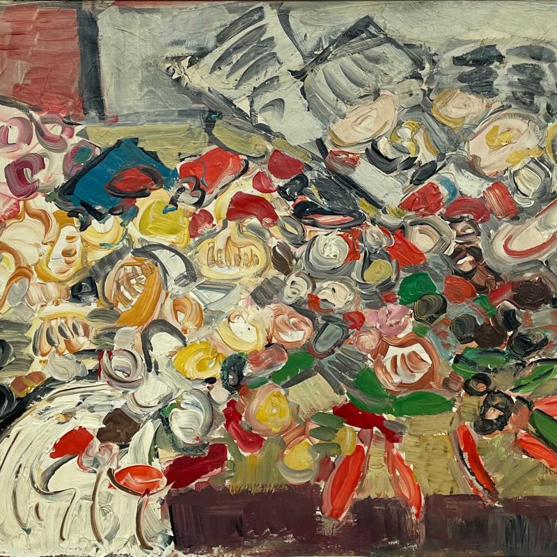 André Cottavoz, Bouquet (#14), 1958