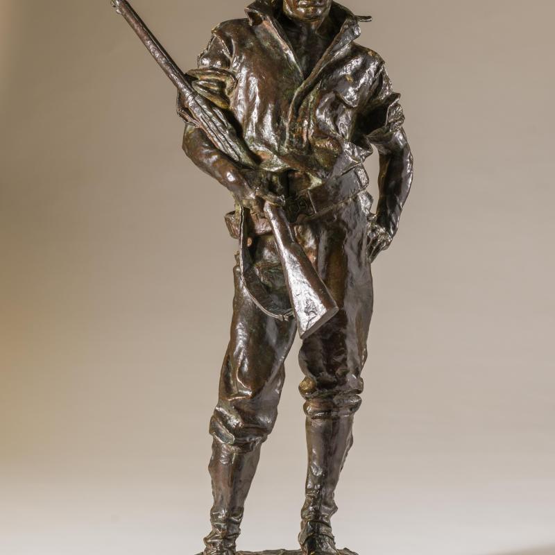 Allen George Newman, The Hiker, modeled 1904, this cast 1910