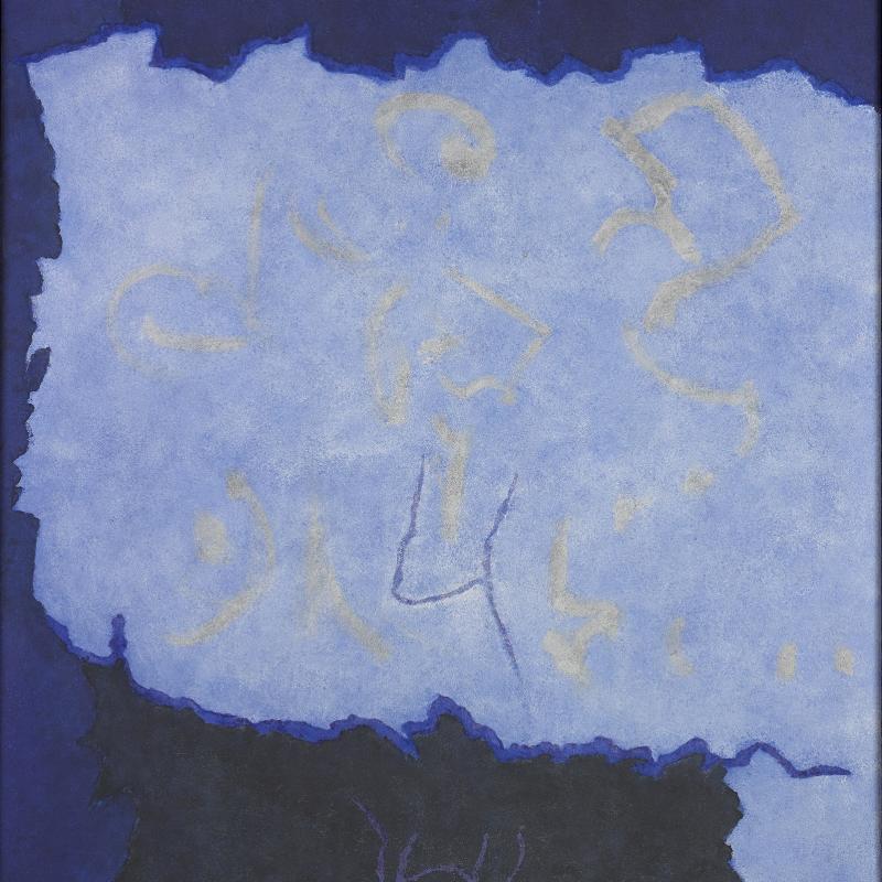 Theodoros Stamos, Rizitika #3, Infinity Field, Creten Series, 1983