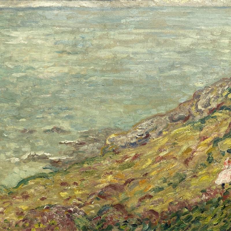 Louis Valtat, Promeneuse au Bord de la Mer, 1903