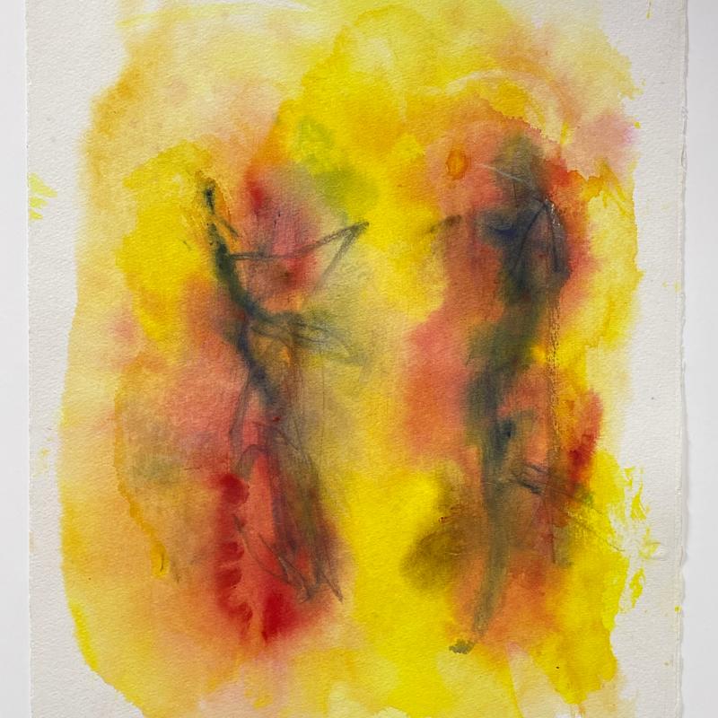 Cleve Gray, Untitled #129, 2000
