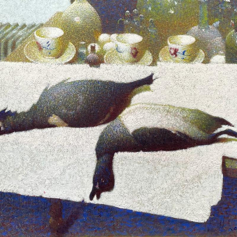 Carl Schmitt, Ducks in the Studio, c. 1973